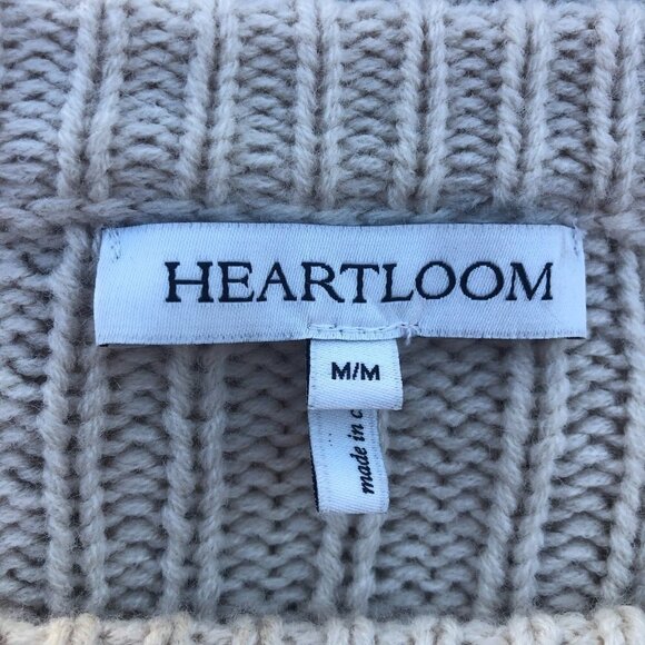 Heartloom Fisherman Knit Crewneck Sweater - Picture 6 of 7
